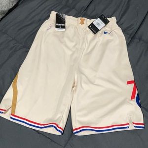 Men’s XL Nike Philadelphia 76ers Dri-fit shorts. New with tags